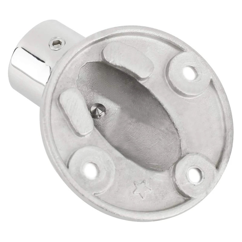 

Marine Tube Base Stainless Steel 30 Degree Marine Handrail Fittings for Rowing Yachts