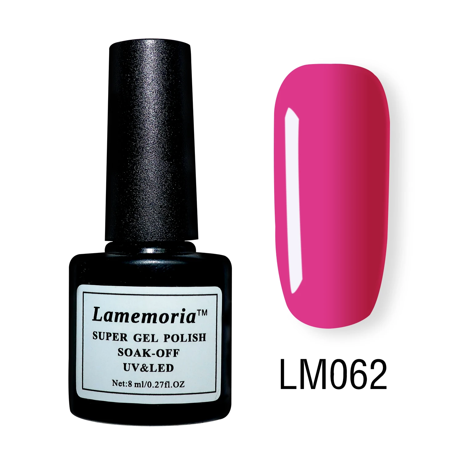 LM062 Lamemoria, 8 мл, Гель-лак для ногтей, гибридный, все для маникюра, 60 цветов, полуперманентный УФ лак для ногтей, Prime Gel Ongle Paznokcie - Цвет: LM062