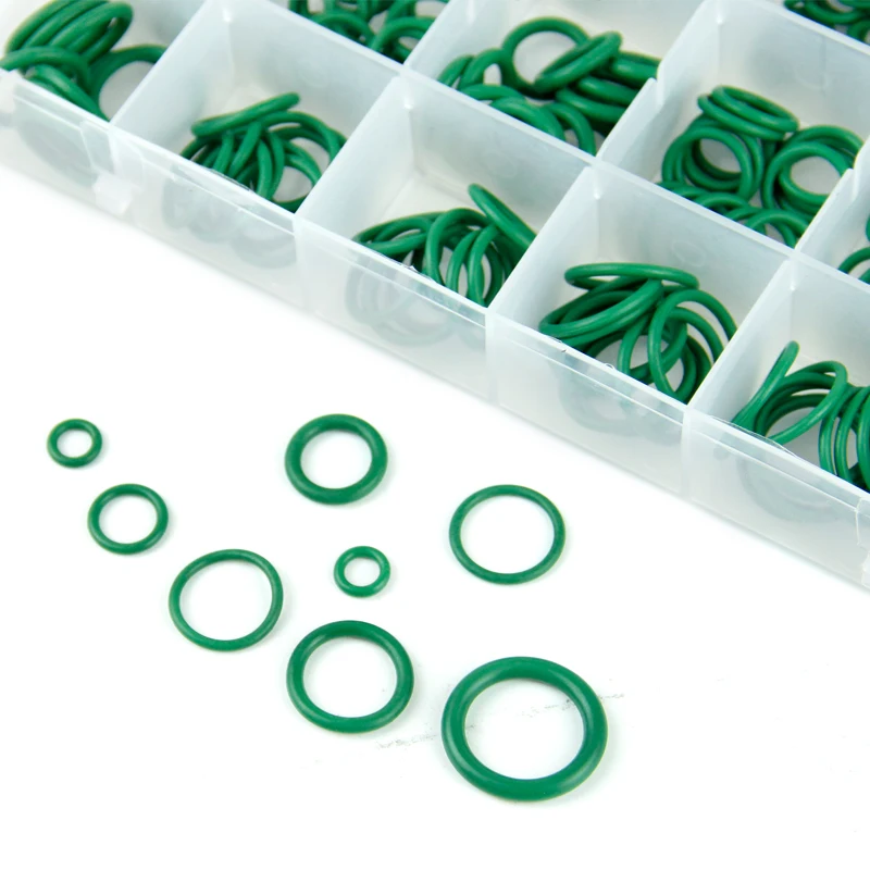 495Pcs/Set Rubber O Ring Assortment Kit oring Washer Gasket Sealing O-Ring Pack 36 Sizes with Plastic Box Silicone Rings | Обустройство