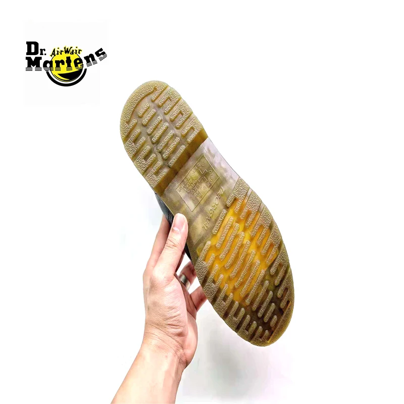 Мужские и женские классические ботинки Dr.Martens из 1460 мягкой натуральной кожи