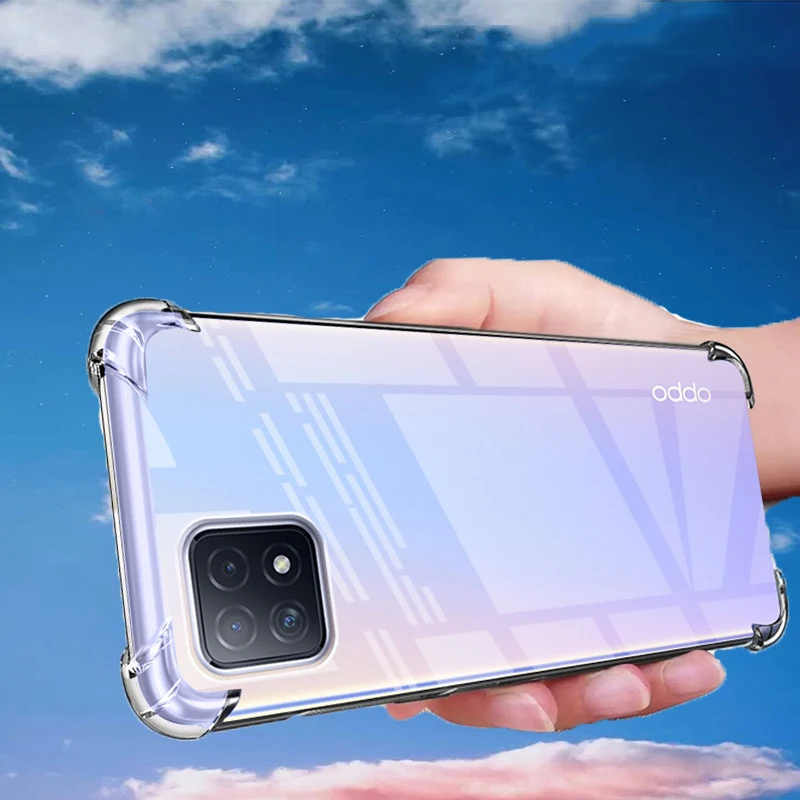 Матовый ударопрочный армированный чехол для OPPO A52 A72 A92 A9 A5 2020 A7 F9 F11 Pro A1K R17 A92S ACE2 A37 A8