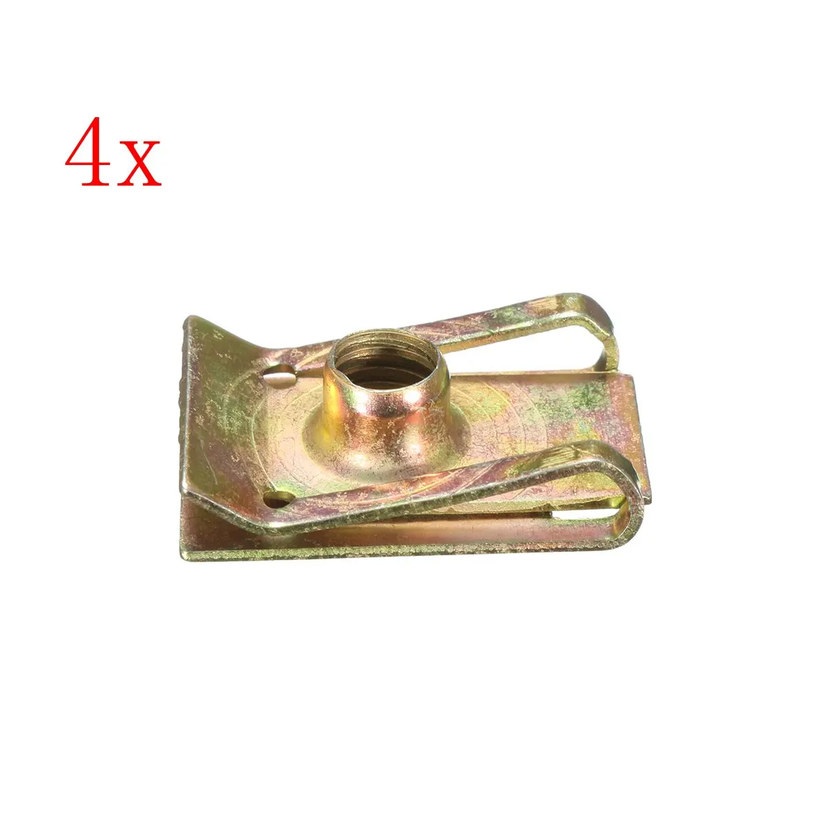 Горячая новинка 4x M6 6 мм панель протектора шпиль гайка обтекатель зажим крепеж