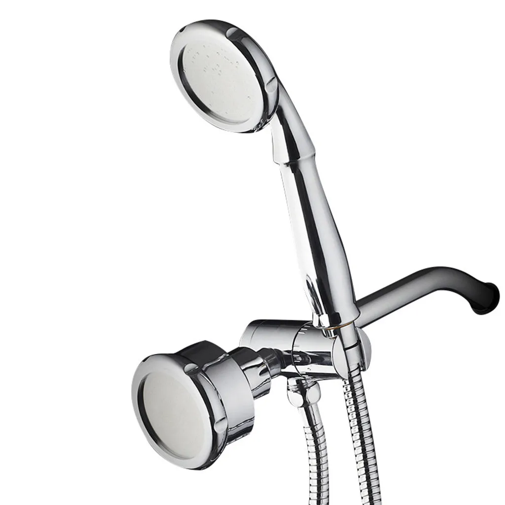 

With Two Functions Handheld Shower and Fixed 8.3cm Shower Head Handheld Combo Setting Rainfall Water Spray Hand Dual Chrome