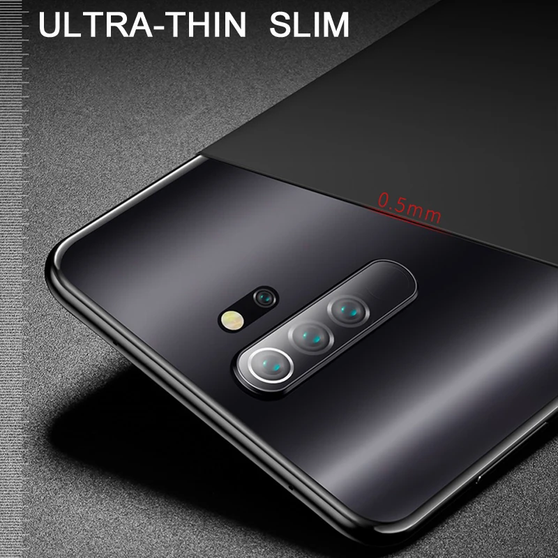 CAPSSICUM Ultra-thin Soft Matte Case for Xiaomi Redmi Note 8 Pro 8T Cases TPU Flexible Slim Back Cover for Redmi Note8 Note8pro
