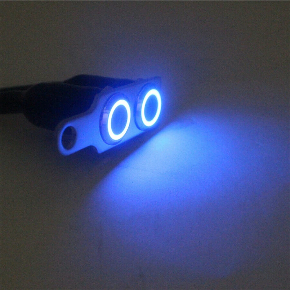 

Waterproof 12V LED Motorcycle Handlebar Switch Headlight Fog Light Push Button