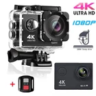 Экшн-камера Ultra HD 4K 30fps с телеуправлением, Wi-Fi, 2,0 дюйма, 170D
