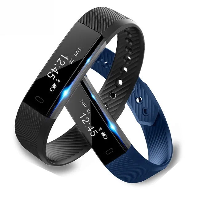 

ID115 Man Smart Band Bracelet Step Counter Fitness SmartBand Alarm Clock Vibration Wristband Color Screen Smart Bracelet Sports