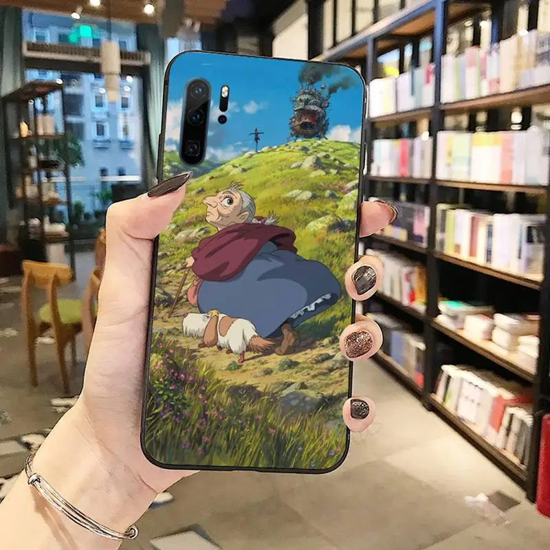

Howls Moving Castle Phone Case Funda For Huawei P9 P10 P20 P30 Lite 2016 2017 2019 plus pro P smart