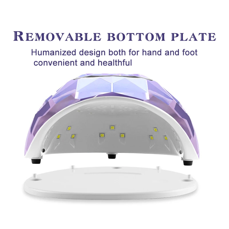 78 Вт Светодиодная УФ-лампа для ногтей Сушилка гель лак с 39 шт электрическая лампа