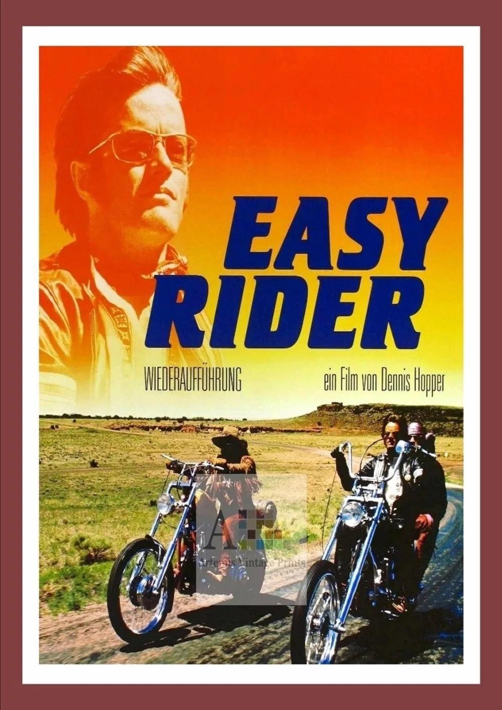 Easy Rider культ фильм Шелковый постер декоративная стена краска 24x36inch | Дом и сад