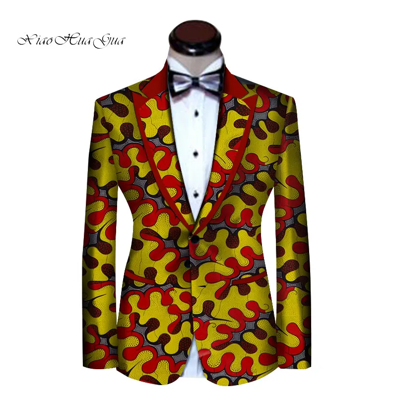 Африканский восковой мужской блейзер для свадебной вечеринки базин богатый