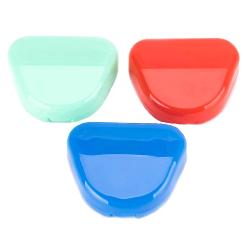 

1pc Convenient Denture Storage Box Case False Teeth Appliance Container Storage Box Denture Storage Case 5 Styles