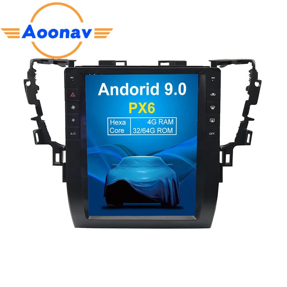 

AOONAV 12.1 inch car DVD player vertical screen for Toyota Alphard AH30 2015+ car GPS radio IPS multimedia player