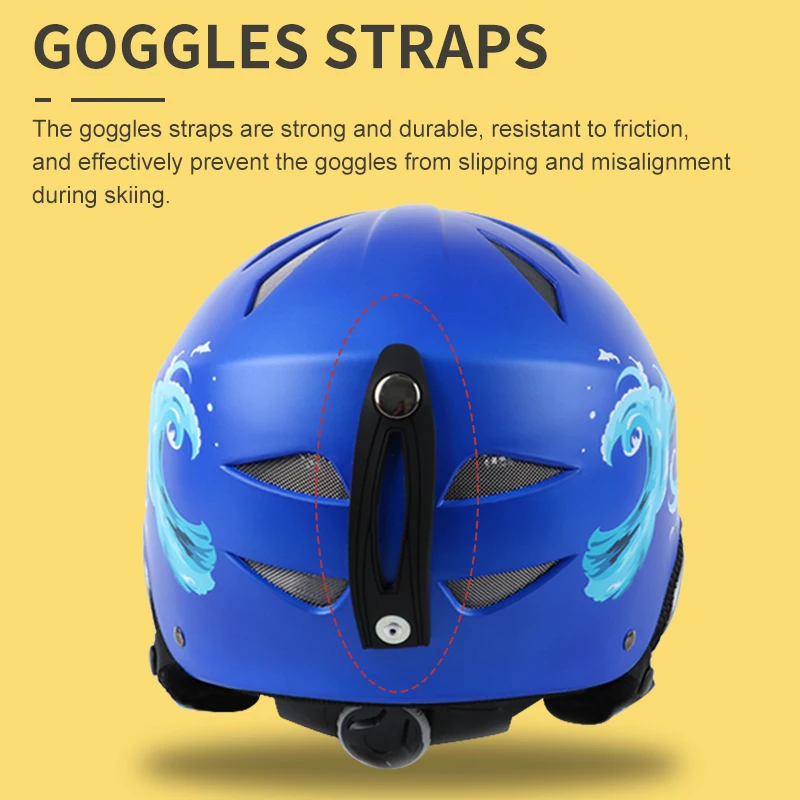 Детский лыжный шлем PHMAX для мальчиков зимние теплые шлемы сноуборда девочек