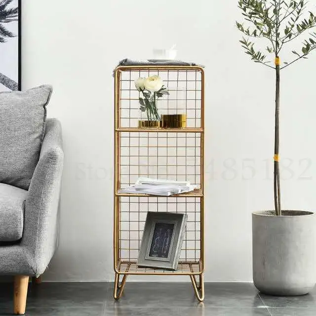 Скандинавская сетчатая красная стойка для газет железная эркера в гостиную