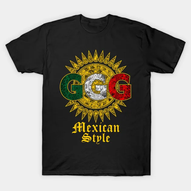 Мужская футболка GGG kazakhstan мексиканский стиль Футболка женская футболка|Мужские