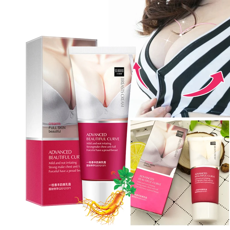 Крем для увеличения груди женьшеня женщин укрепляющая подтяжка полная