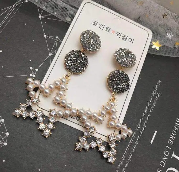 Новое поступление RscvonM Модная бижутерия звезда с пентаграммой металлическая