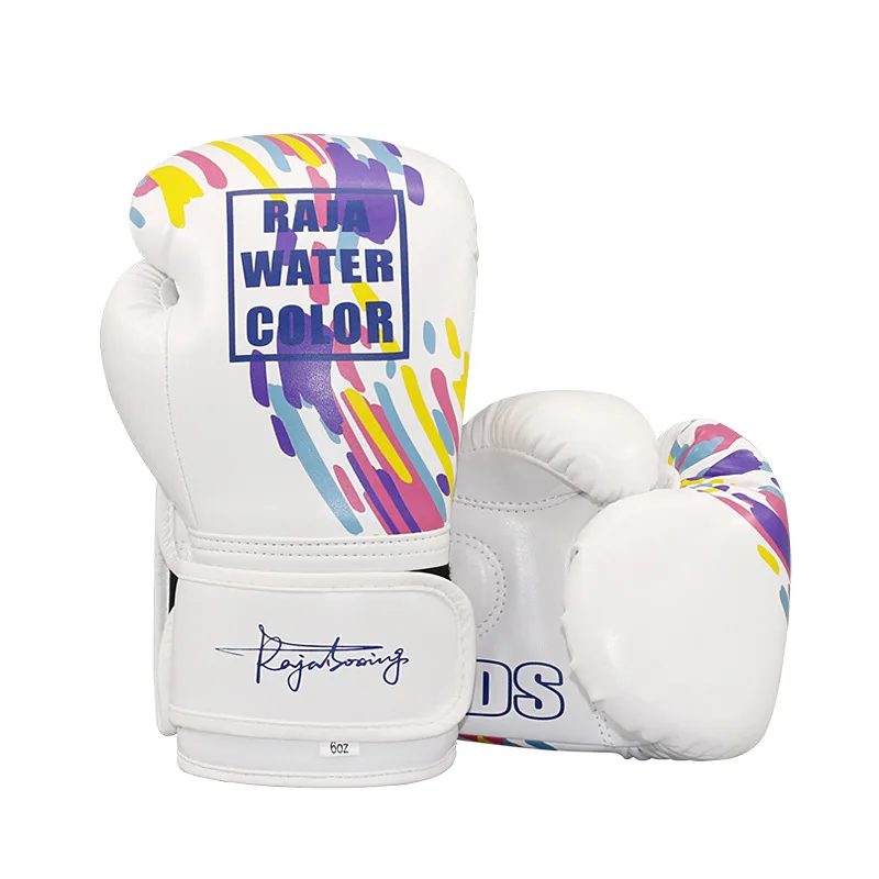Детские Боксерские перчатки Raja 6 унций джудо боевые тренировочные с рисунком