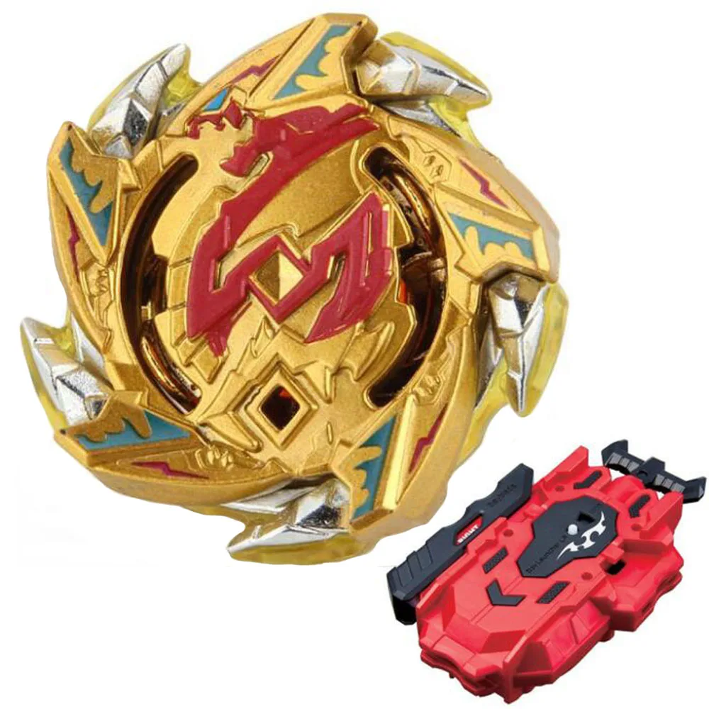 B X TOUPIE BURST BEYBLADE Superking Искрящийся подъем золото 113 усилитель Hell Саламандра стартер с