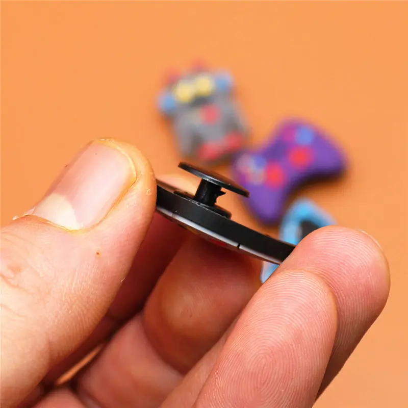 1pcs Cartoon UFO PVC shoe charms shoe accessories DIY shoe decoration for croc jibz kids favor kawaii cute X-mas gift U58