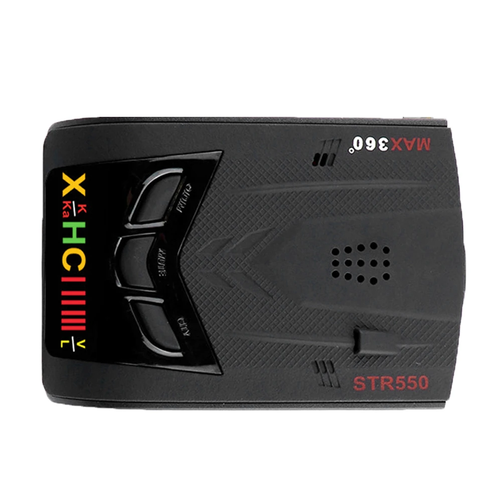 DC12V автомобильный скоростной Радарный Детектор 360 градусов значок дисплей