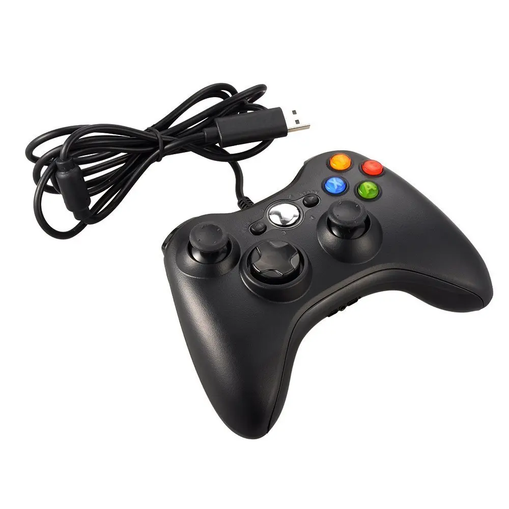 

Controller black USB CABLE for Microsoft Xbox Slim 360 Xbox 360 / PC (Windows XP / 7/8/10) New