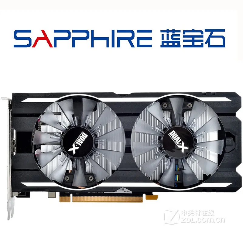 Видеокарта SAPPHIRE R7 360 2G D5 видеокарты памяти 2 гб GDDR5 бит для AMD серии Radeon R7360 HDMI DVI
