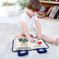 montessori early learning baby tear not rotten three dimensional cloth book 1 3 years old childrens educational toys self care