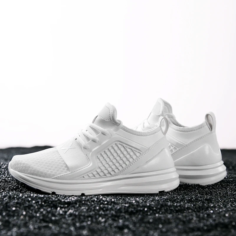 

Men Leisure Shoes Black Sneakers Male Men Shoes Fashion Mesh Casual Sports Sport Comfortable Breathable Men's Spring