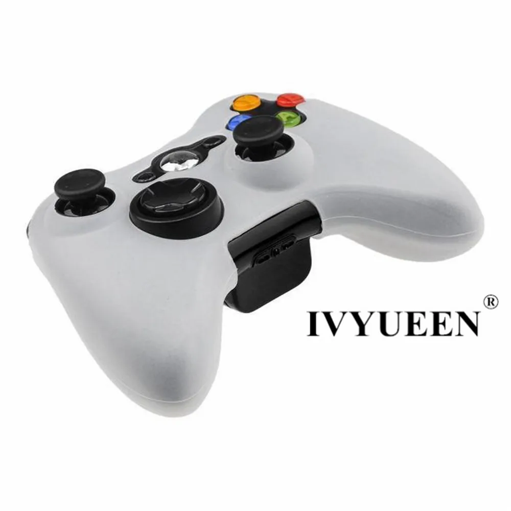 IVYUEEN 20 цветов мягкий силиконовый защитный чехол для microsoft Xbox 360 проводной/беспроводной контроллер аналоговые палочки крышки