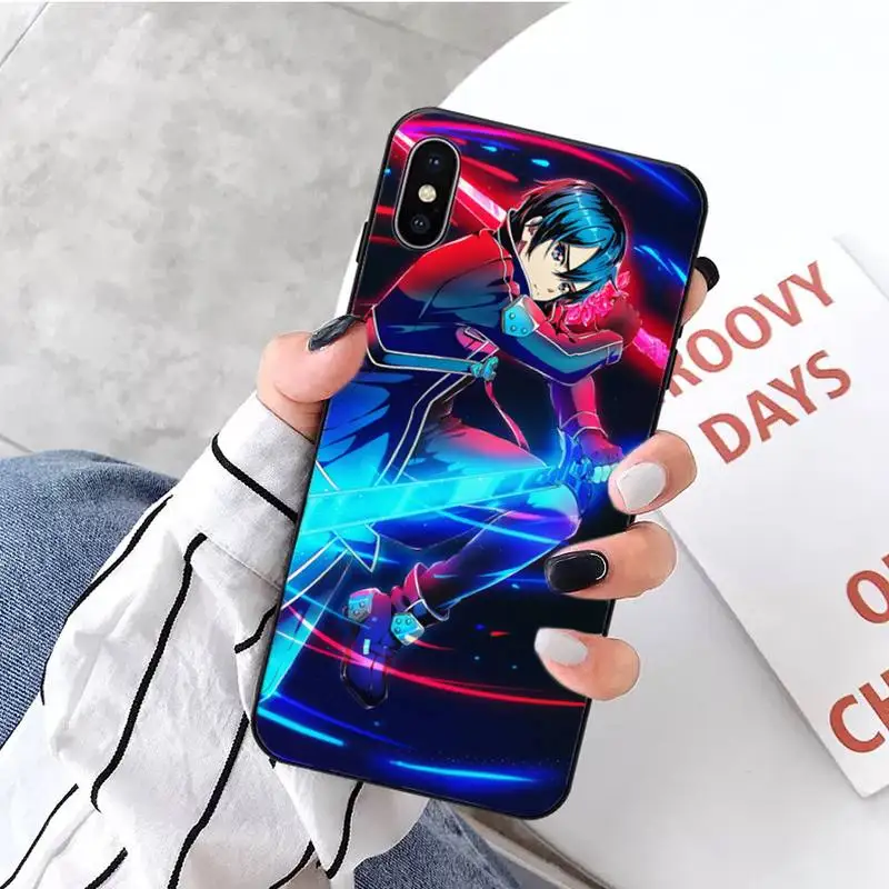 

Sword Art Online Phone Case for iPhone 11 12 pro XS MAX 8 7 6 6S Plus X 2020 XR Mini