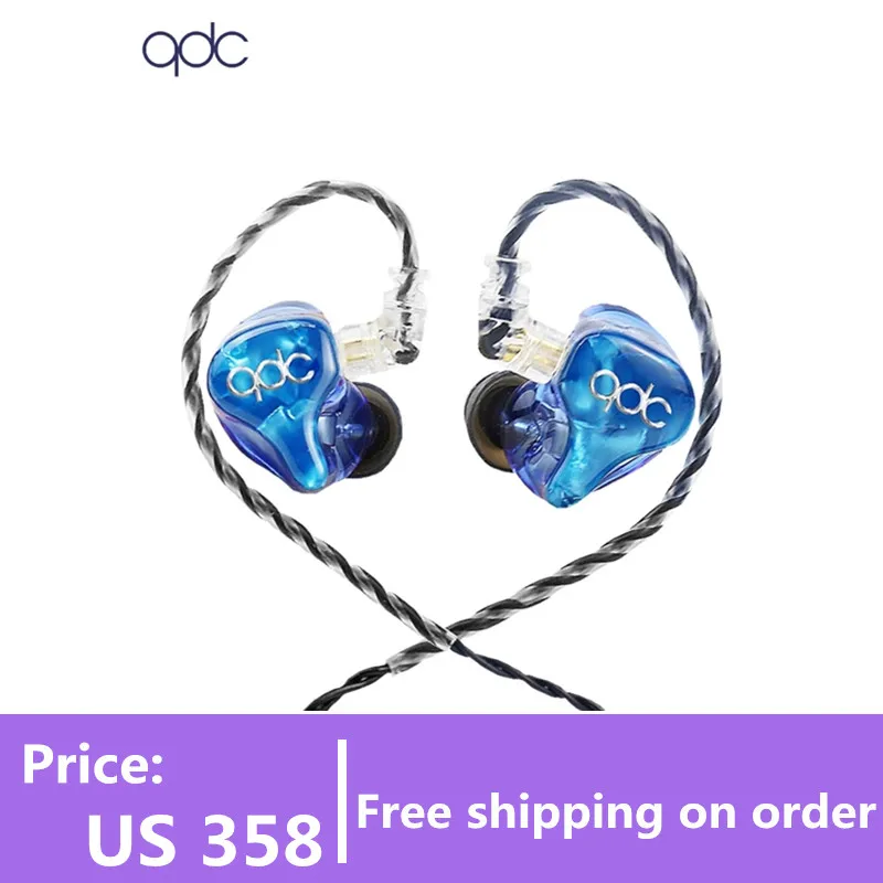 

QDC Neptune Full Frequency Dynamic In-ear Earphone HIFI Noise Cancellation Monitor Earphone With Datachable Cable V3 V6 Dmagic