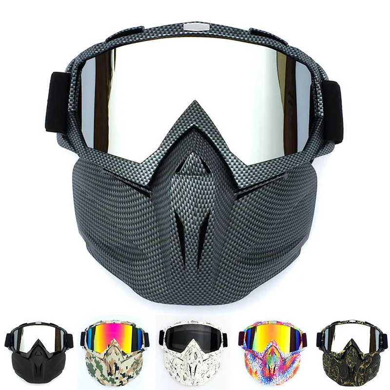 

Men Women Riding Ski Snowboard Snowmobile eyewear Mask Snow Winter Skiing Ski Anti-UV Waterproof Glasses Motocross Sunglasses A