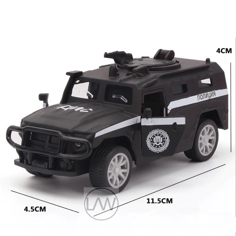 Детская Игрушечная машина 1/36 скорой помощи бронированный внедорожник армейский