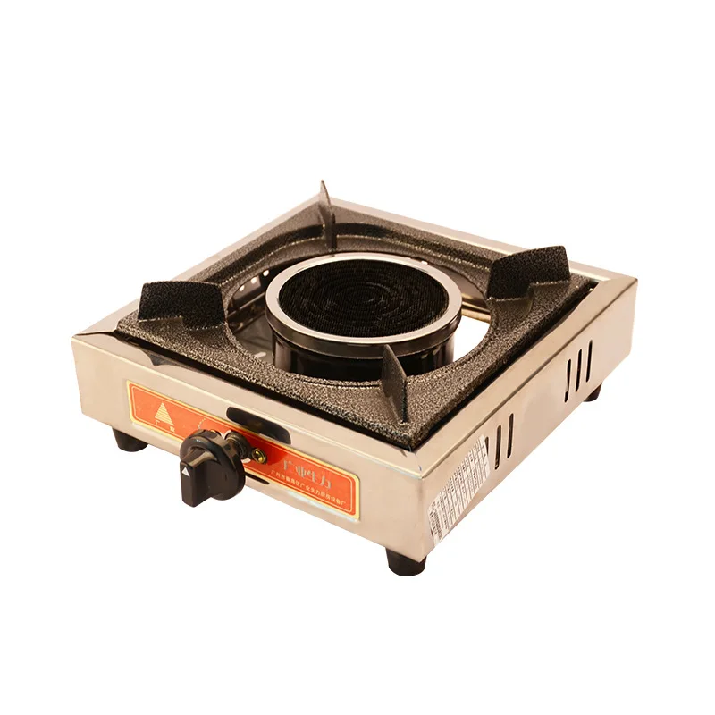 

Steel Square Furnace Infrared Energy-Saving Gas Stove Commercial Household Desktop Gas Stove Hot Pot