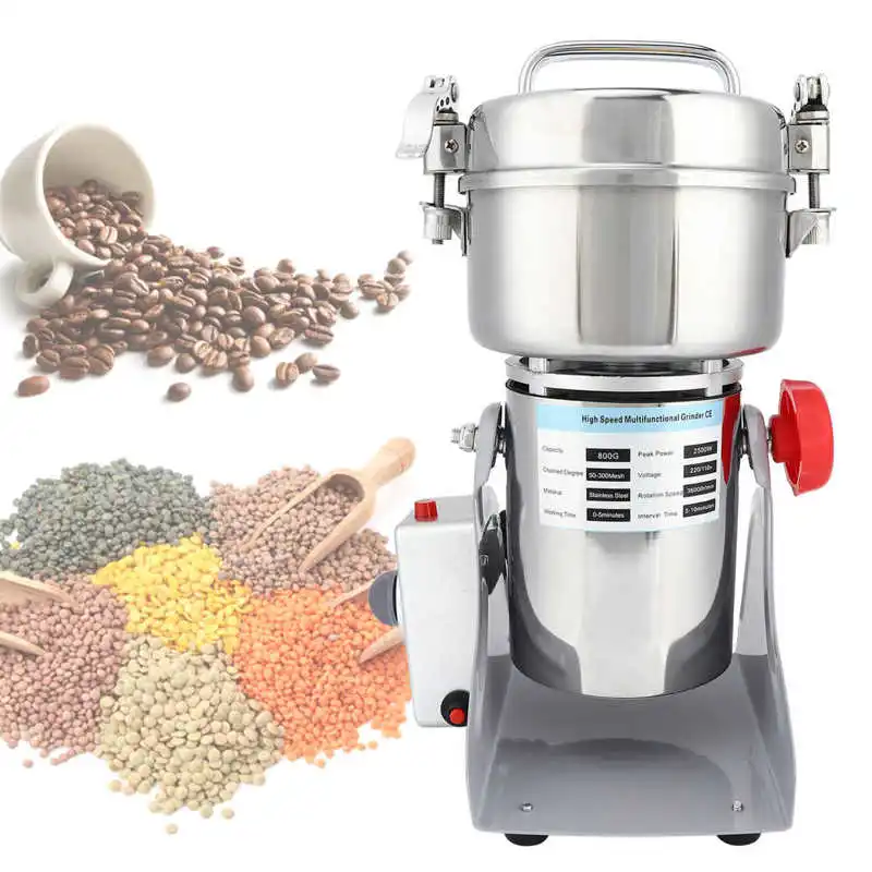 

Electric Coffee Grinder Grains Spices Coffee Dry Food Mill Grinding Machine Household Supplies coffee Milling Machine