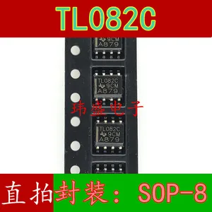 10pcs TL082CDT TL082C TL082CDR SOP-8