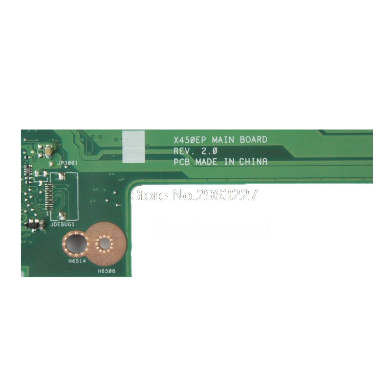 

For Asus X450EA X450E X452EA X452E A452E With E1-2500 CPU Laptop Motherboard X450EP rev 2.0 Mainboard 100% Tested