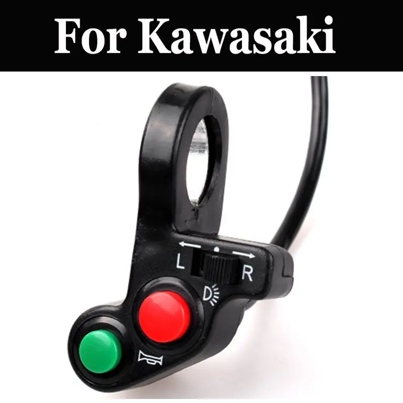 

For Kawasaki Klx 250s 300r 650 250d 250r 250sf 400 450r 3in1 Universal Motorcycle Dual Sport Dirt Quad Start Horn Kill Off Stop