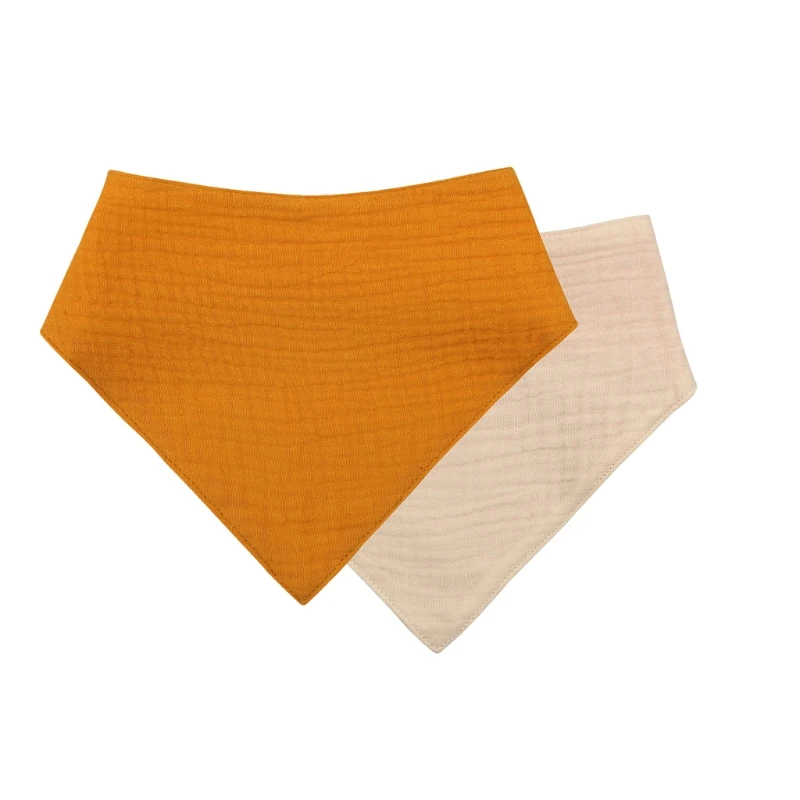 

Baby Cotton Bib Newborn Triangle Scarf Feeding Saliva Towel Bandana Burp Cloth M76C