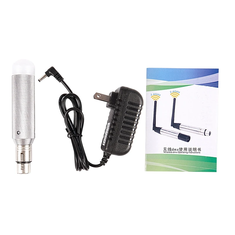 Беспроводной приемник Dmx512 2 4G и беспроводной с аккумулятором | Электроника