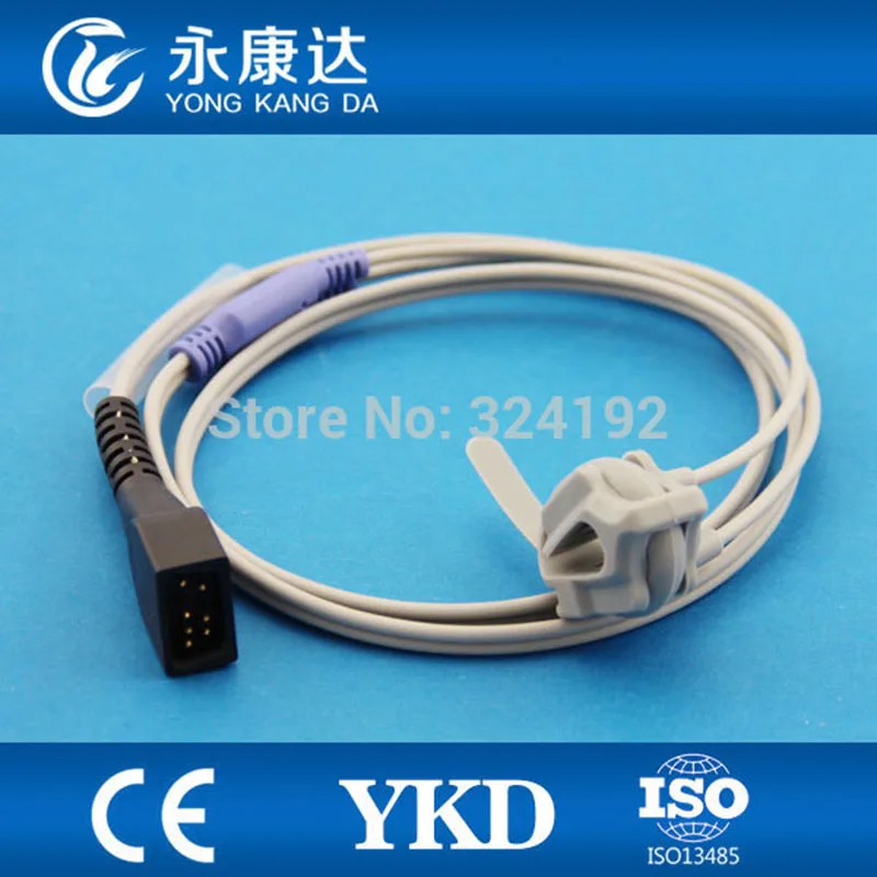 Nonin PalmSat Пульсоксиметр для новорожденных силиконовая пленка кабель Spo2 7 контактов