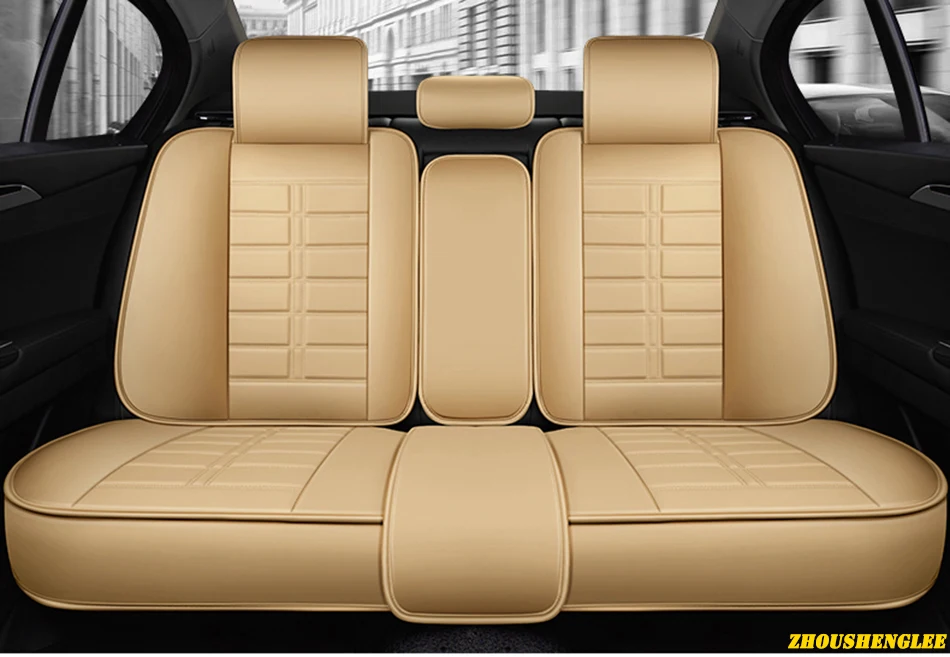 Авто из искусственной кожи для автомобильных сидений для ssangyong korando zotye t600 peugeot 508 sw 607 507 407 408 mercedes w245 подушки сиденья автомобиля