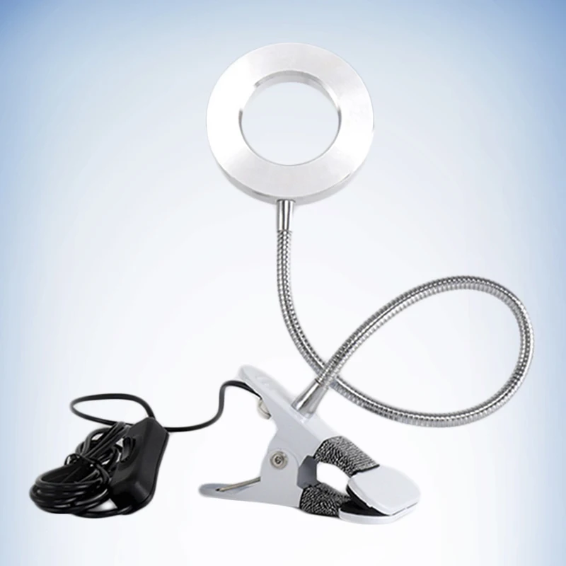 

Cold Light Tattoo LED Lamp with Clamp for Microblading/Tattoo/Manicure/Beauty Salon Permanent Makeup Tools Accessory Supplies