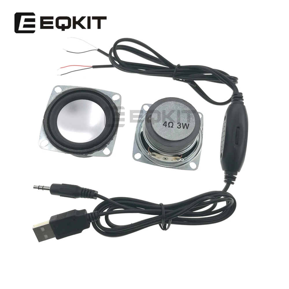 Мини усилитель eqkit 3 Вт динамик сделай сам звука USB мощности простой комплект