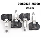 4 шт. датчик давления в шинах автомобиля TPMS 315 МГц для Hyundai Elantra 2010-2018 для Kia Cadenza Optima Sorento Soul Forte