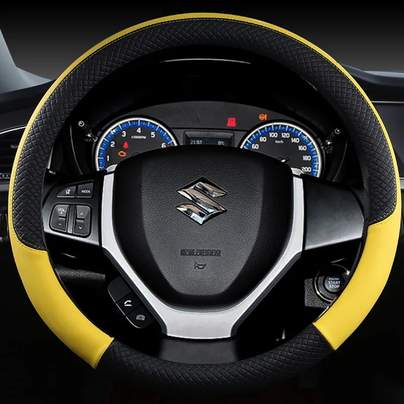 

Car Steering Wheel Cover Car-styling Auto Wheel Cover Auto steering wheel protective Decoration MK4 207 vw polo focus