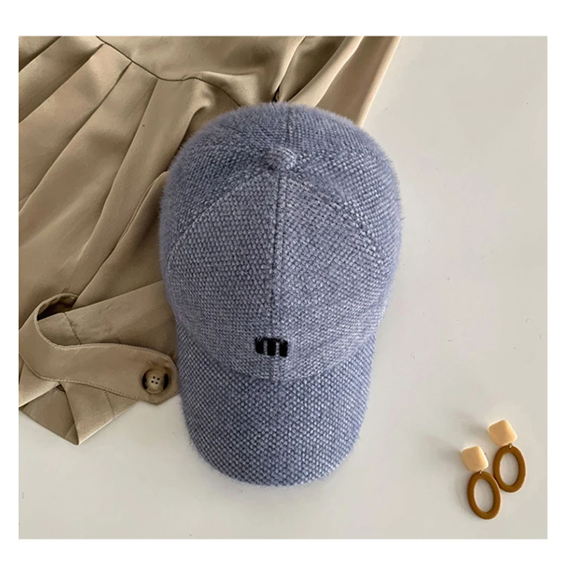 Новинка Женская Бейсболка с надписью M зимняя роскошная женская шапка-Снэпбэк