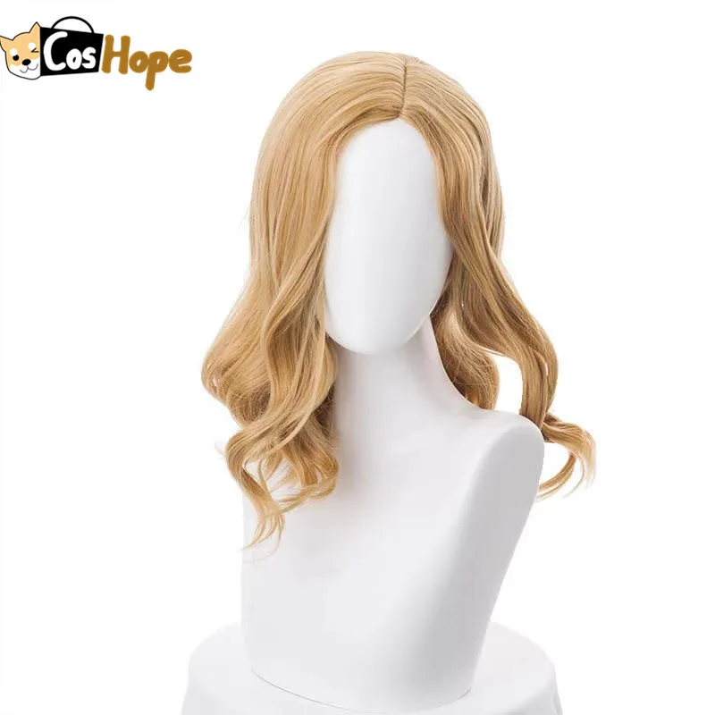 Женский парик для косплея Кэрол данверс термостойкий синтетический с короткими
